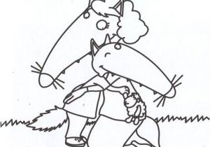 Coloriage P Tit Loup Image Du Blog Nounouduveronblog Petit Loup