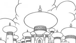 Coloriage Palais Aladdin Coloriage Palais D Aladin Dessin Gratuit   Imprimer