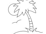 Coloriage Palmier à Imprimer Coloriage Le Et Palmier   Imprimer