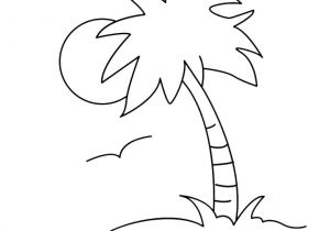 Coloriage Palmier à Imprimer Coloriage Le Et Palmier   Imprimer