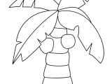 Coloriage Palmier Cocotier Coloriage Palmier Nature Avec Deux Cocotiers Jecolorie