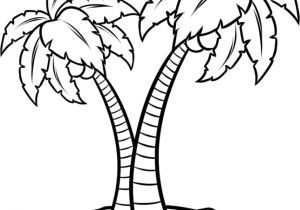 Coloriage Palmier Facile Coloriage Palmier Facile Jecolorie