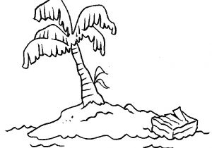 Coloriage Palmier Facile Coloriage Palmier Ile Deserte Dessin