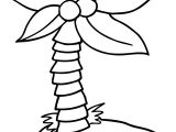 Coloriage Palmier Facile Coloriage Palmier Simple Enfant Dessin