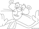 Coloriage Panthere Rose En Ligne Coloriage De La Panth¨re Rose Dessin Coloriage La Panthere Rose  