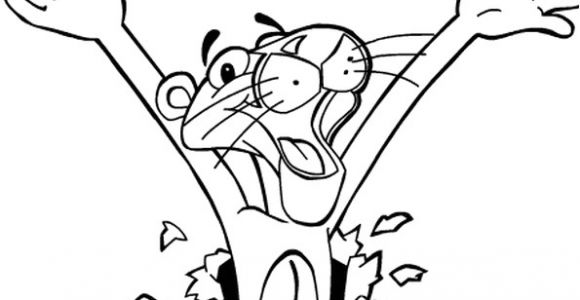 Coloriage Panthere Rose En Ligne Coloriage Panth¨re Rose En Ligne Gratuit   Imprimer