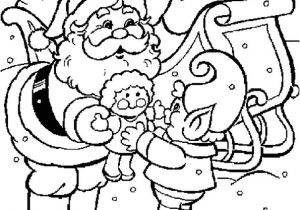 Coloriage Papa Noel Traineau Coloriage De Papa Noªl En Ligne Gratuit   Imprimer