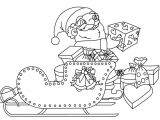 Coloriage Papa Noel Traineau Coloriages Du P¨re No L 70 Coloriages De No L
