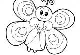 Coloriage Papillon à Imprimer Maternelle Coloriage Simple D 39 Un Papillon Coloriage Papillon T Te Dessin