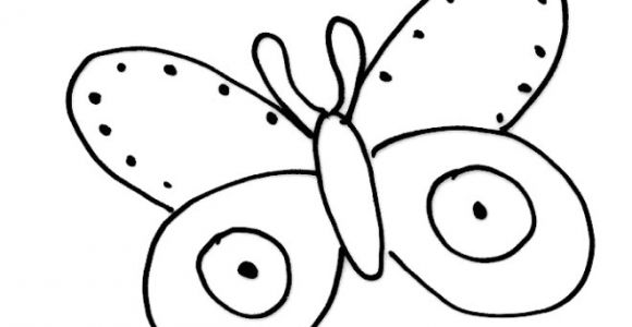 Coloriage Papillon à Imprimer Maternelle Coloriage Simple D 39 Un Papillon Coloriage Papillon T Te Dessin