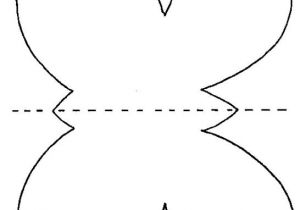 Coloriage Papillon Et Fleur Mod¨le Du Papillon Pour Mobile Bricolage Tªte   Modeler
