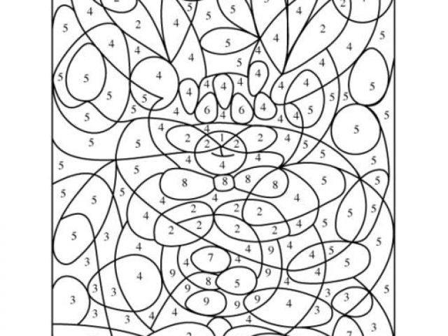 Coloriage Par Numero Pour Adulte En Ligne Jeu De Coloriage Numéroté