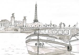 Coloriage Paris A Imprimer Dessins Et Coloriages Page De Coloriage Grand format à