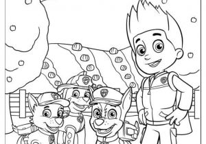 Coloriage Pat Patrouille Noel Frais Coloriage Pat Patrouille Marcus A La Neige