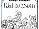 Coloriage Pat Patrouille Paques Paw Patrol Halloween 2 Coloring Page