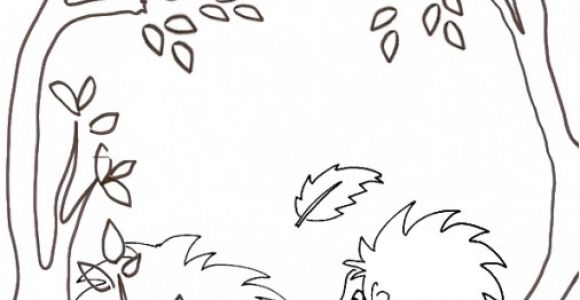 Coloriage Paysage D Automne Coloriage D Un Paysage D Automne Tªte   Modeler