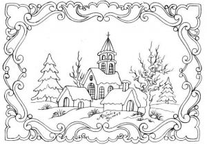 Coloriage Paysage D Automne so Pretty Coloring Pages Pinterest