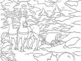 Coloriage Paysage De Noel Coloring De No L