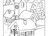 Coloriage Paysage De Noel Les 50 Meilleures Images Du Tableau Coloriages De Maisons Sur