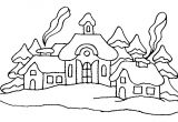 Coloriage Paysage Hiver Maternelle 84 Dessins De Coloriage Hiver   Imprimer Sur Laguerche Page 3