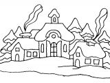 Coloriage Paysage Hiver Maternelle 84 Dessins De Coloriage Hiver   Imprimer Sur Laguerche Page 3