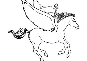 Coloriage Pegase Licorne Imprimer Pegase Coloriage