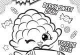 Coloriage Peinture à Imprimer Coloriage Shopkins Berry Sweet Ly tootsie Cutie Dessin   Imprimer
