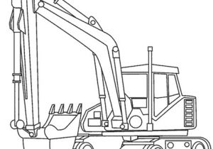 Coloriage Pelleteuse A Imprimer Coloriage Tractopelle   Imprimer Sur Coloriages Fo