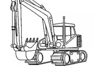 Coloriage Pelleteuse A Imprimer Gratuit Tractopelle Imprimer