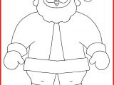 Coloriage Pere Noel à Imprimer format A4 Dessin Sapin De Noel Facile