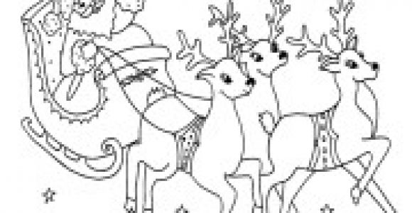 Coloriage Pere Noel Avec son Traineau Imprimer Dessin De P¨re No L Kawaii Facile