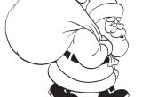 Coloriage Pere Noel Cadeaux Dessin   Colorier Du P¨re No L Avec Ses Lunettes Et son Gros