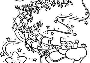 Coloriage Pere Noel Et Ses Rennes Coloriage Pere Noel Avec Traineau Imprimer Luimage Tlcharger