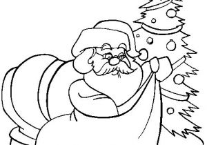 Coloriage Pere Noel Et Ses Rennes Dessin  Colorier A Imprimer Pere Noel Et Ses Rennes