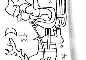 Coloriage Pere Noel Et son Traineau A Imprimer 44 Luxe De Pere Noel Cheminee Intérieur De Conception De