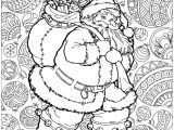 Coloriage Pere Noel Et son Traineau Dessin Pere Noel Kawaii A Colorier