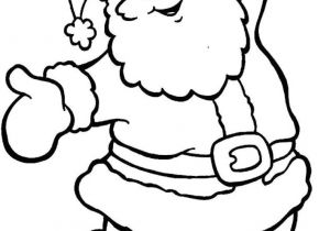 Coloriage Pere Noel Facile Coloriage De Noël – Pour Des Fêtes Pleines De Couleurs