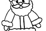 Coloriage Pere Noel Facile Coloriage Père Noël Dessiné Par Nounoudunord