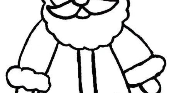Coloriage Pere Noel Facile Coloriage Père Noël Dessiné Par Nounoudunord