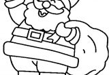 Coloriage Pere Noel Facile Dessin Le Père Noël A Colorier