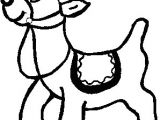 Coloriage Pere Noel Rennes Coloriage De Rennes Du Pere Noel A Imprimer