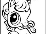 Coloriage Pet Shop Poney à Imprimer Little L