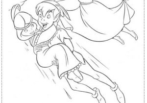Coloriage Peter Pan Wendy Disney Coloring Page Peter Pan Wendy and Tiger Lily