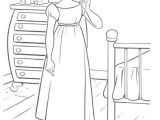 Coloriage Peter Pan Wendy Wendy In Her House Coloring Page