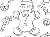 Coloriage Petit Bonhomme De Pain D épice Coloriage Sarah Kay Noel