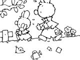 Coloriage Petit Lapin Blanc Coloriages Petit Lapin Blanc à Colorier Fr Hellokids