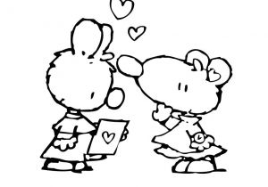 Coloriage Petit Lapin Blanc Coloriages Petit Lapin Blanc à Colorier Gratuitement Fr