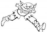 Coloriage Petit Ogre Voyage Dans Le Monde Mon Nez Colle