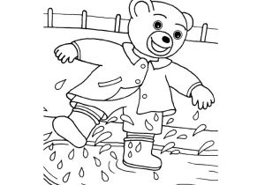 Coloriage Petit Ours Brun à Imprimer Coloriage Petit Ours Brun Automne
