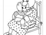 Coloriage Petit Ours Brun à Imprimer Gratuit De Lapin Et Papillons Mettre En Couleur Un Coloriage